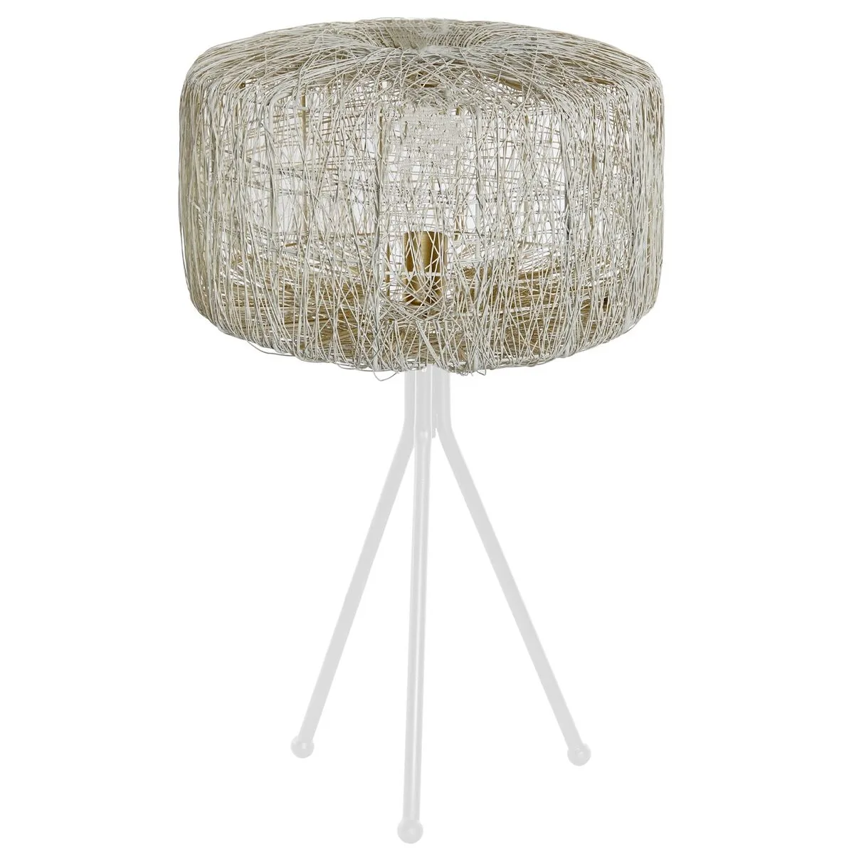 Lampe de bureau dkd home decor metal blanc 220 v 50 w 33 x 33 x 50 cm s303158239. Les dernières tendances mode vous attendent chez Diaytar !