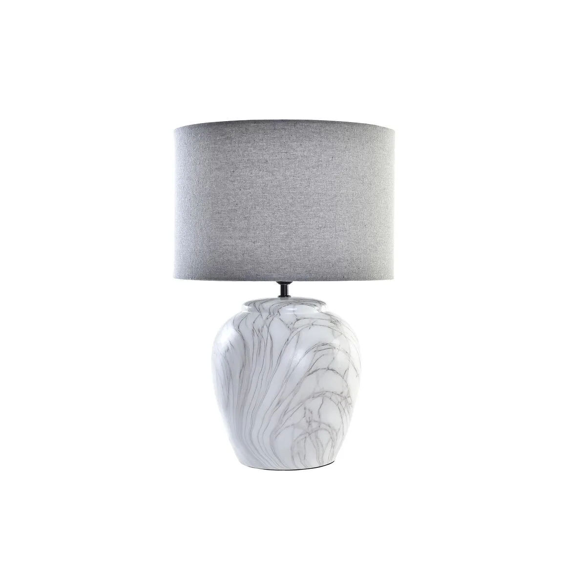 Lampe de bureau dkd home decor toile ceramique gris blanc 38 x 38 x 58 cm s302092251. Pour un shopping sans contrainte et plein de bonnes surprises, Diaytar est la destination ultime des produits généralistes