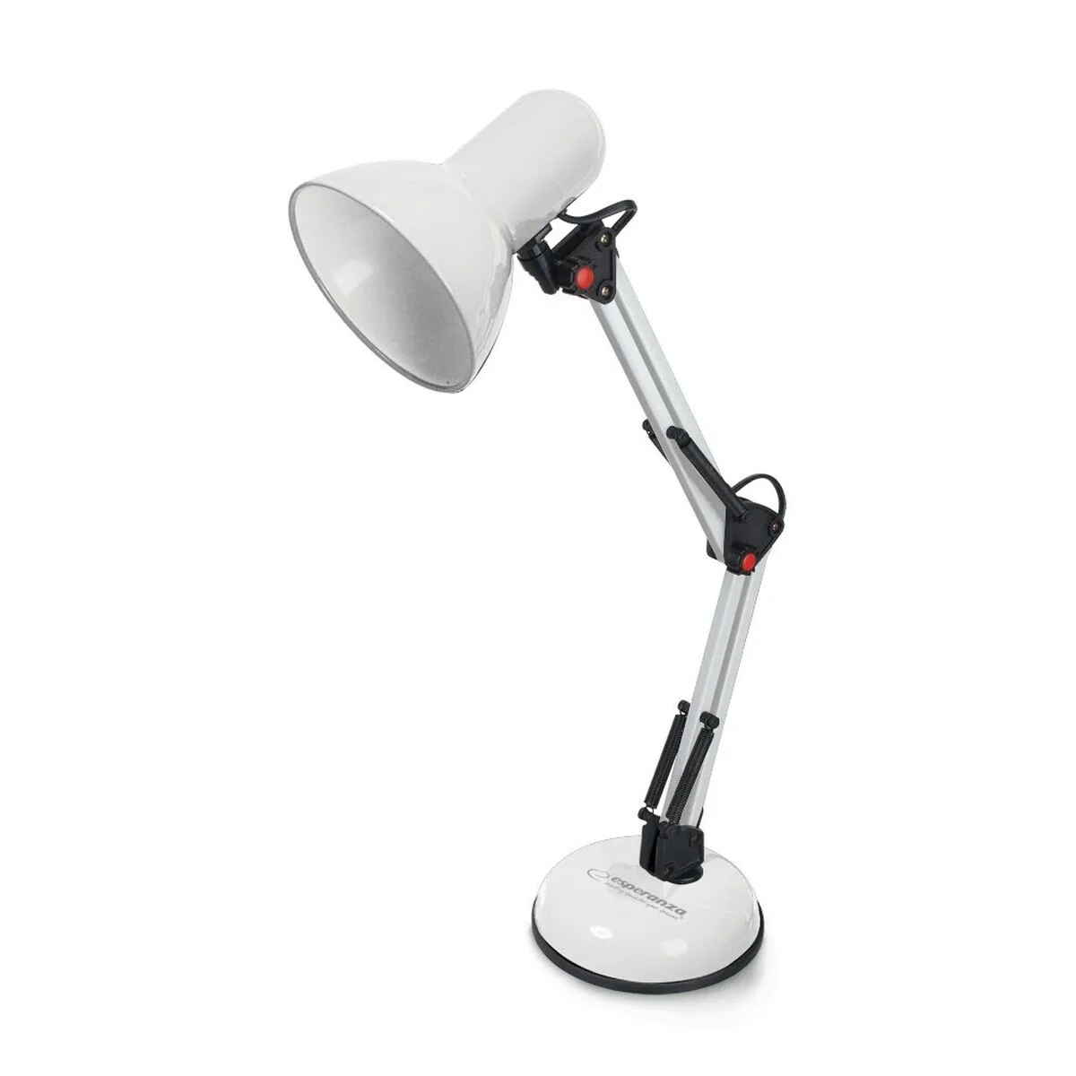Lampe de bureau esperanza eld112w blanc noir plastique 12 w s912175266. Transformez votre intérieur avec les produits déco Diaytar !