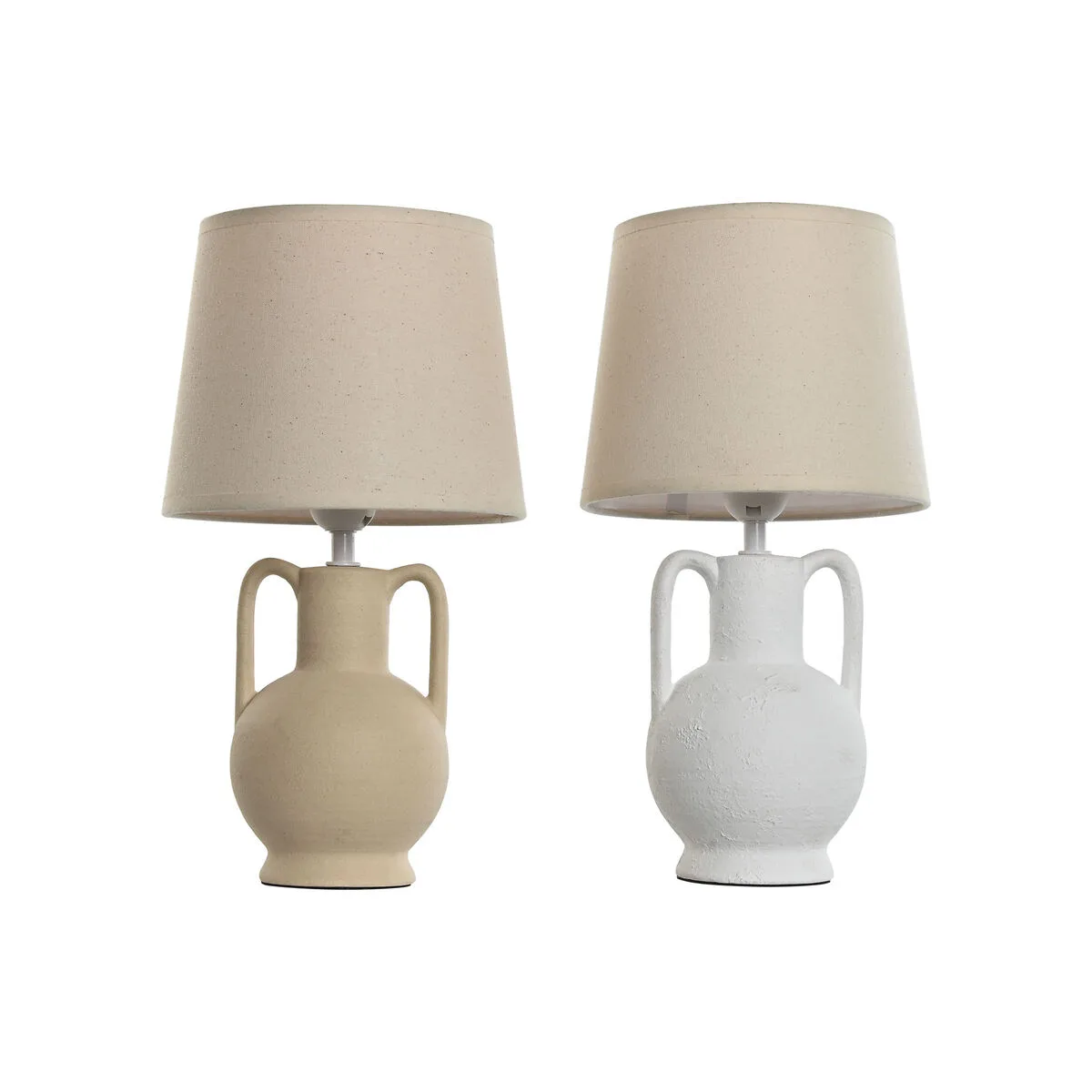 Lampe de bureau home esprit blanc beige ceramique 50 w 220 v 2 unites s305718874. Les influenceurs adorent Diaytar pour ses pièces mode avant-gardistes.