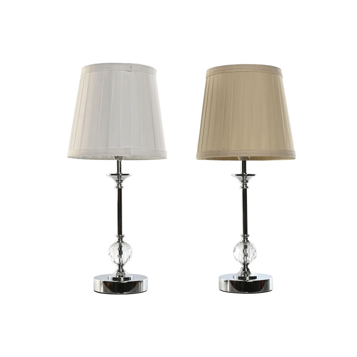 Lampe de bureau home esprit blanc beige metal 25 w 220 v 20 x 20 x 46 cm 2 unites s305775320. Diaytar pense global, shoppe local : une plateforme généraliste avec une approche curated pour un public international