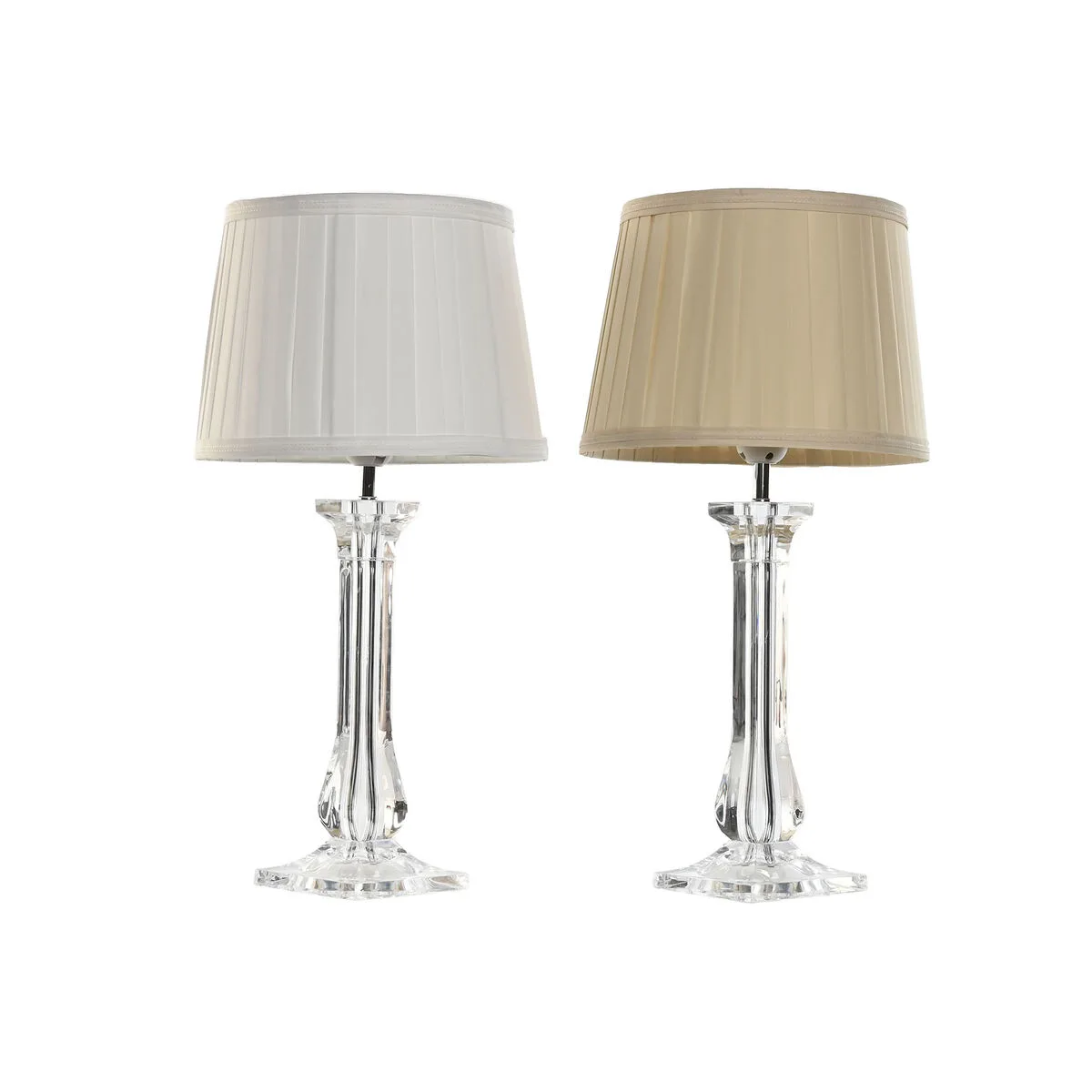 Lampe de bureau home esprit blanc beige metal 60 w 220 v 25 x 25 x 50 cm 2 unites s305775253. Diaytar mise sur l'intelligence collective : notre communauté nous guide pour dénicher les produits les plus plébiscités.
