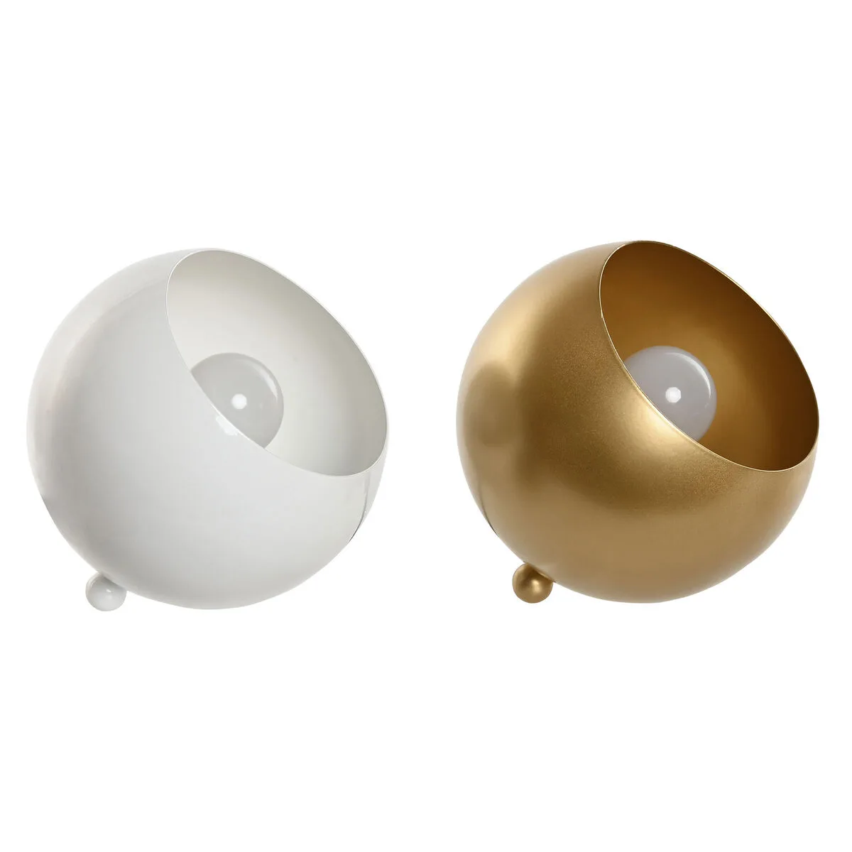 Lampe de bureau home esprit blanc dore metal 50 w 220 v 15 x 15 x 15 cm 2 unites s305647421. Votre garde-robe mérite le style Diaytar - Découvrez nos nouveautés !