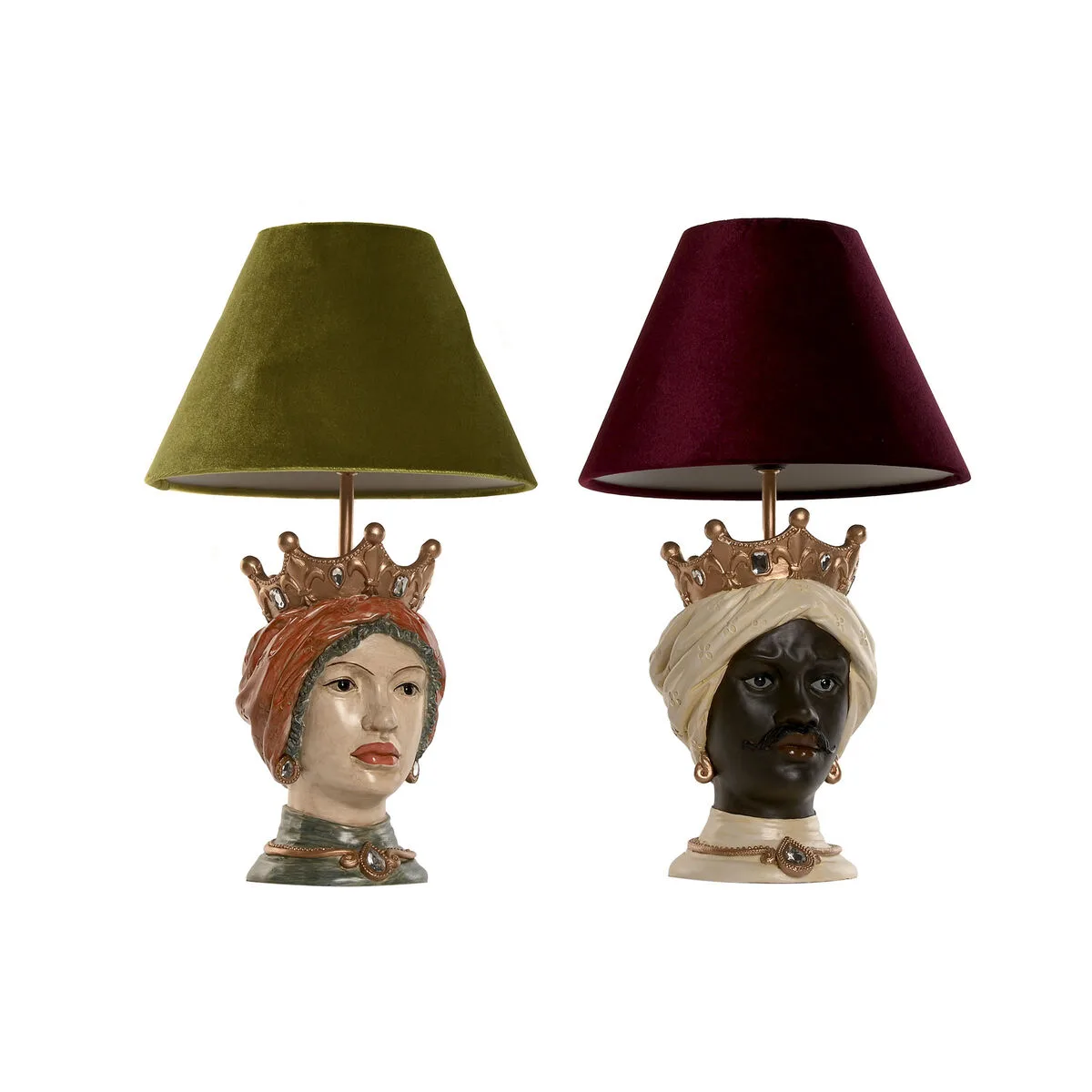 Lampe de bureau home esprit multicouleur resine 26 x 26 x 43 cm 2 unites s305859917. Diaytar, le garde-meuble moderne de toutes vos envies : des produits pour combler tous vos besoins et toutes vos fantasies.