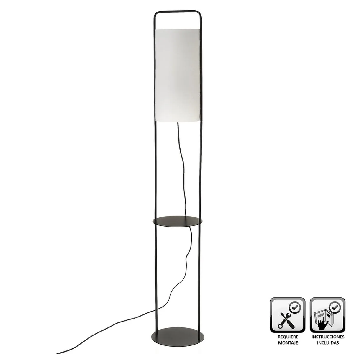 Lampe de bureau noir metal 60 w 220 240 v 22 x 22 x 150 cm s880753550. Plongez dans l'univers Diaytar où chaque produit raconte une histoire.