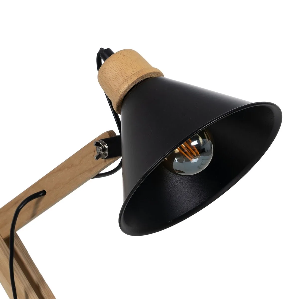 Lampe de bureau noir naturel bois fer 60 w 220 240 v 39 x 19 x 55 cm s880523173. Bienvenue sur Diaytar, où le shopping généraliste devient une chasse au trésor pour produits tendance et innovants