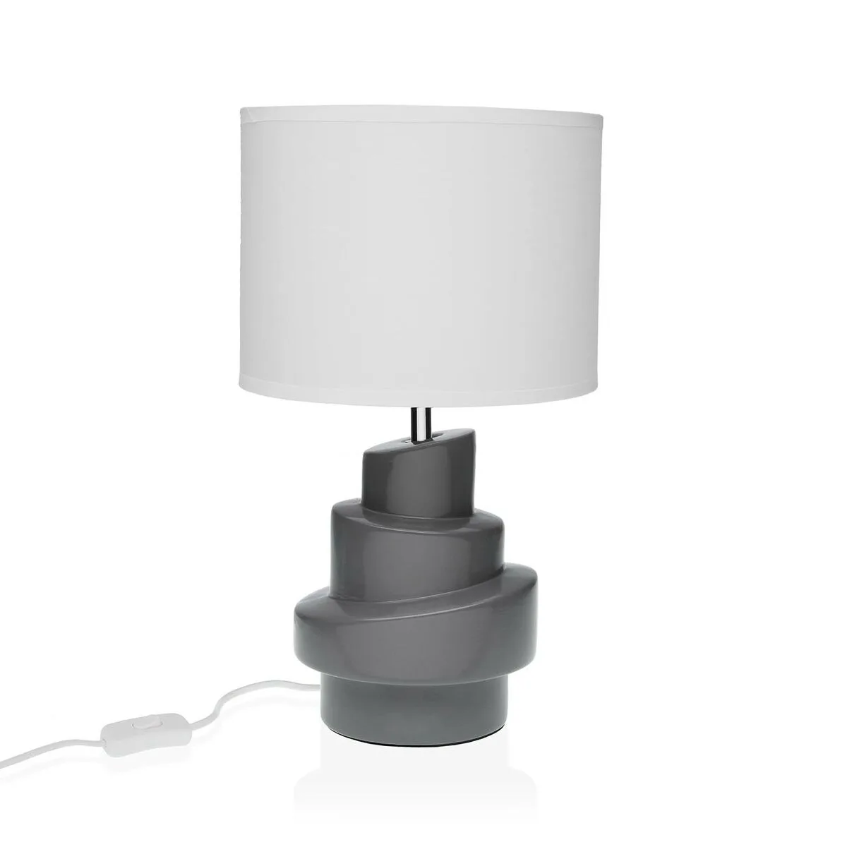 Lampe de bureau versa gris blanc ceramique 40 w 20 x 35 cm s341116513. Diaytar, c'est la garantie de tomber sur ce produit unique qui fera de votre quotidien une expérience extraordinaire