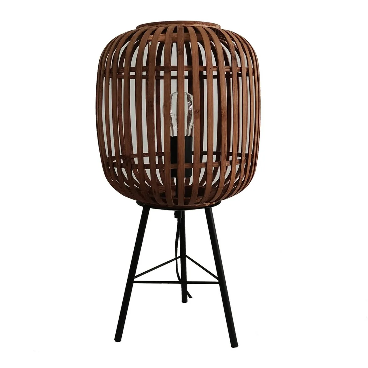 Lampe de bureau versa marron metal tissu bambou 25 x 50 x 25 cm s340974414. Diaytar c'est bien plus qu'une boutique en ligne : c'est un concept où chaque produit, de l'électronique à la décoration, raconte une histoire