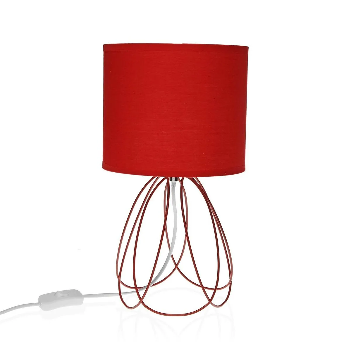 Lampe de bureau versa mila rouge 20 x 36 cm metal s341014619. Diaytar, c'est le hub où se connectent les créateurs de produits géniaux et les clients qui les attendaient sans le savoir.