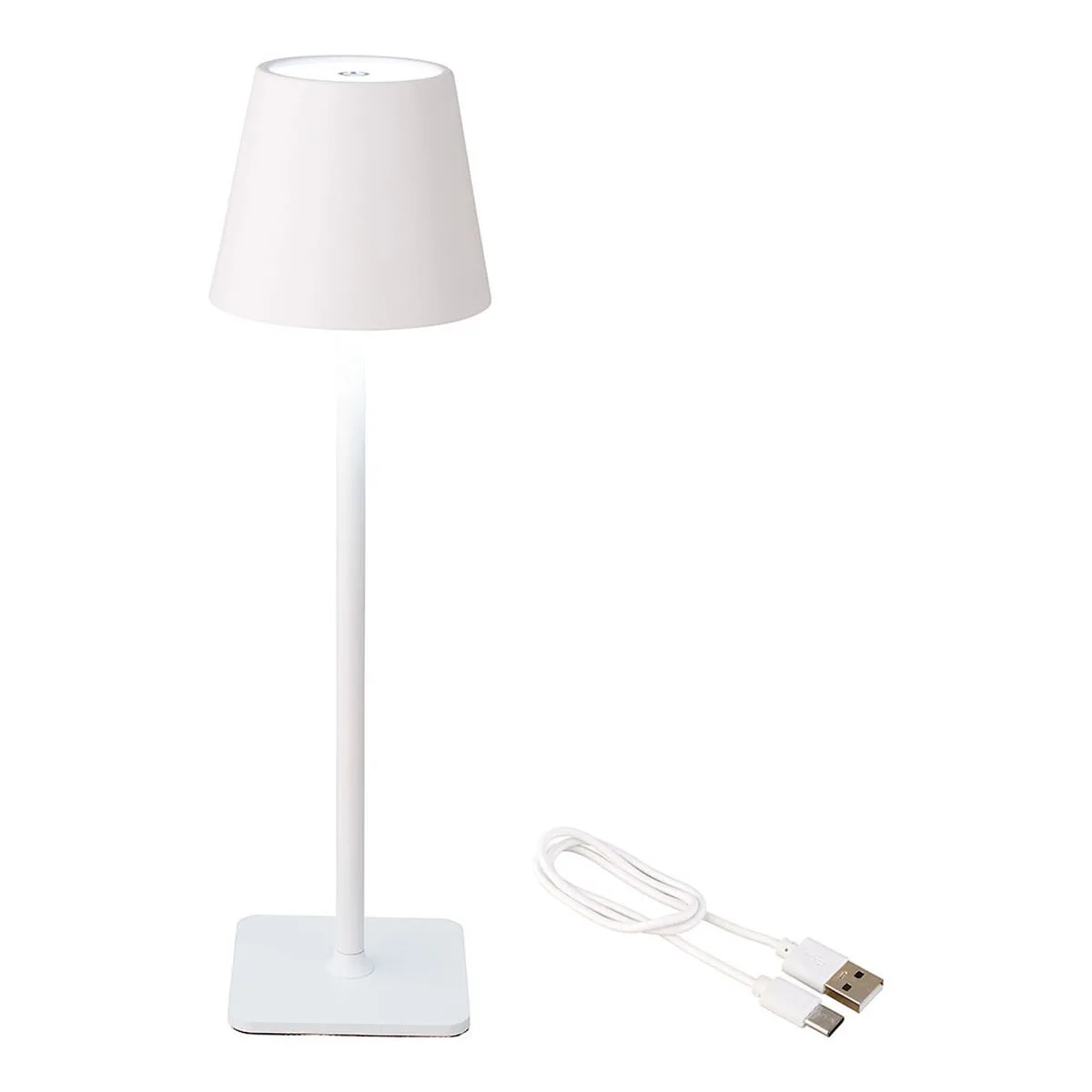 Lampe de table led lumineo 894378 blanc metal 37 cm rechargeable s792242642. Notre algorithme préféré chez Diaytar ? L'humain. Car rien ne remplace le coup de cœur pour un produit exceptionnel.