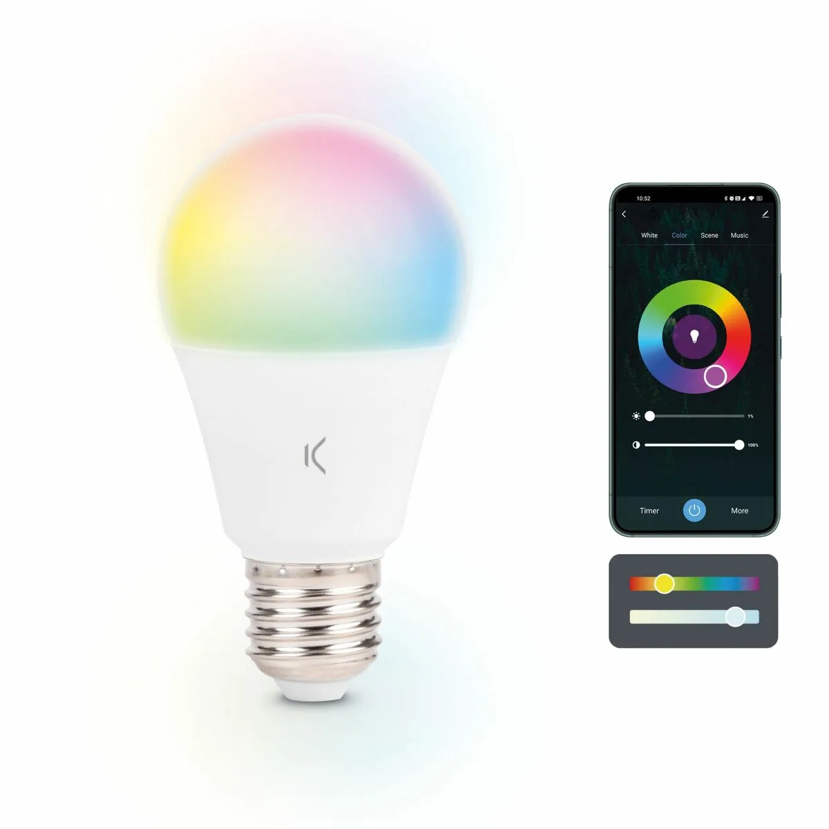 Lampe led ksix e27 9w f s190621164. Soyez à la pointe de la tendance et de la technologie avec Diaytar, votre partenaire pour un shopping généraliste avisé