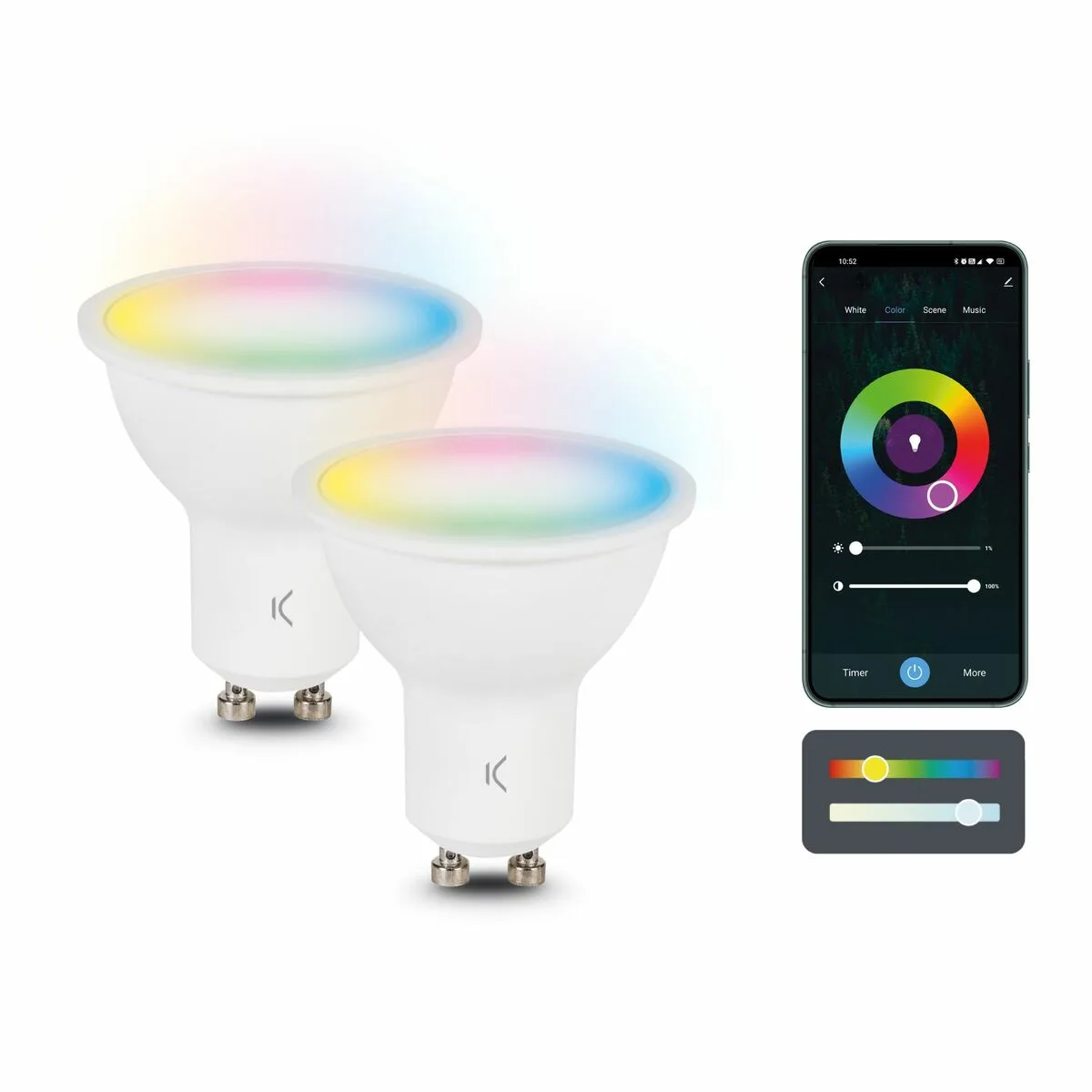 Lampe led ksix gu10 5 5 w g s190621398. Diaytar a fait de la variété son arme secrète : une offre généraliste si vaste que vous y trouverez forcément l'inimaginable