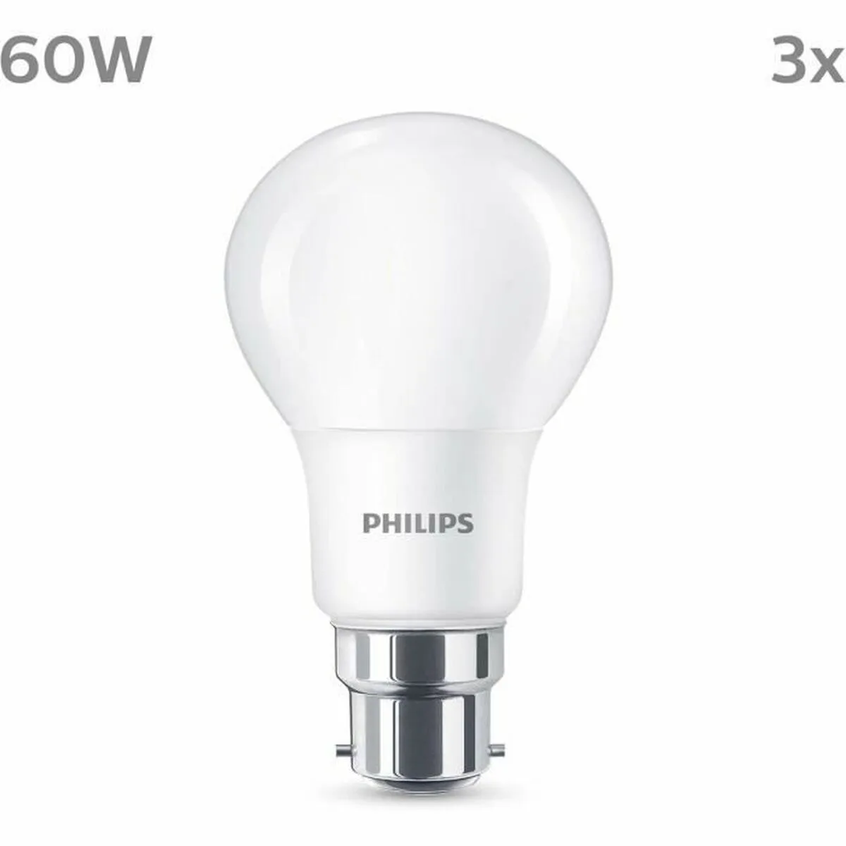 Lampe led philips 60 w mat vert tendre f 8 w 60 w b22 3 unites 2700 k s7101324126. Diaytar, c'est la solution élégante à tous vos problèmes du quotidien, et la source de nouvelles envies insoupçonnées.