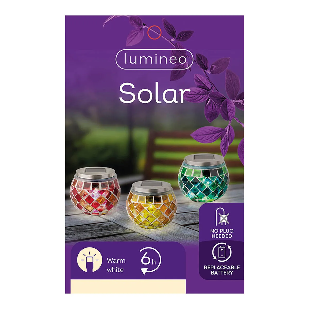 Lampe solaire lumineo 894596 9 cm mosaique s792243296. Diaytar, c'est la boîte à outils de votre vie idéale. Des produits pour construire, embellir et optimiser votre quotidien.