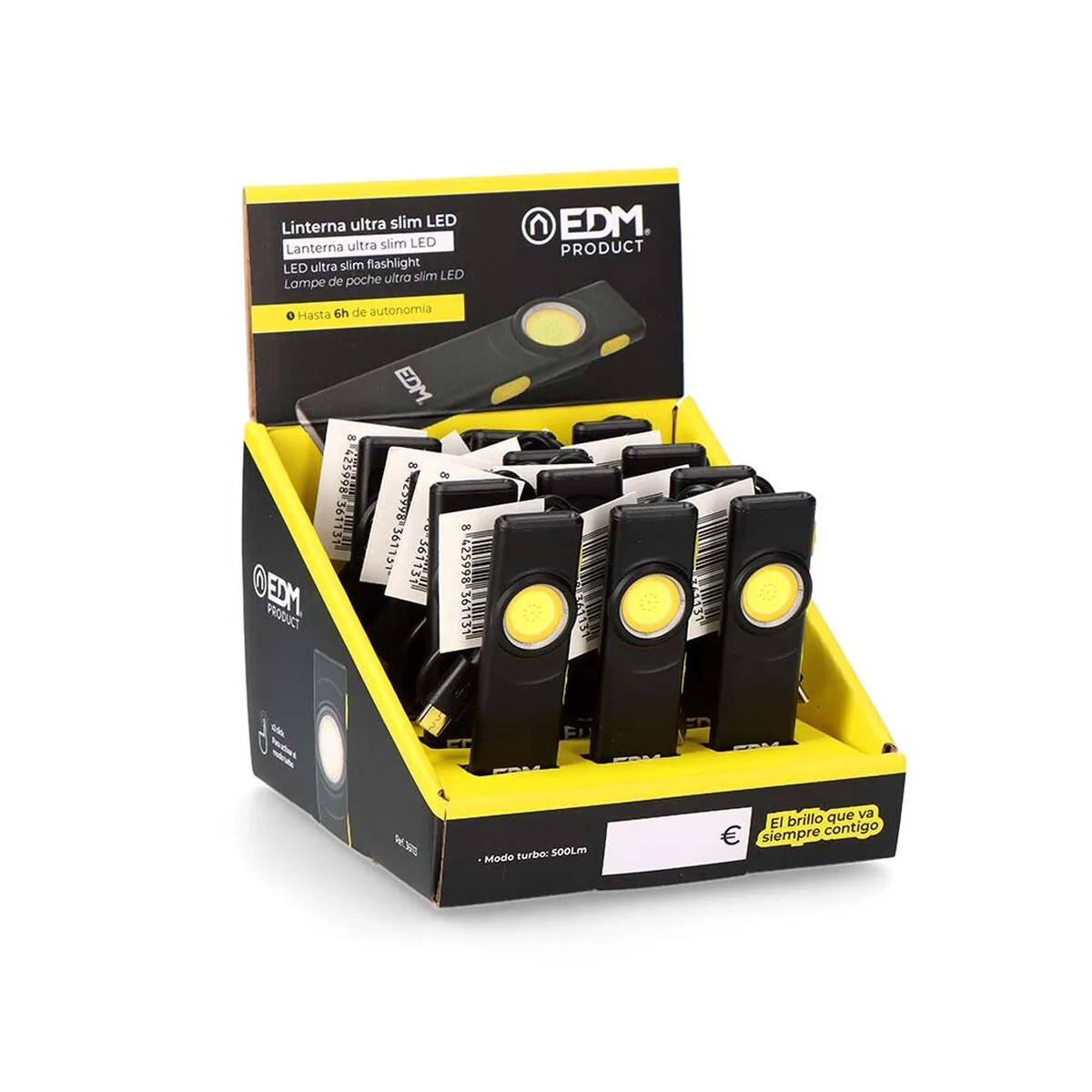 Lampe torche edm 36113 ultra slim 5 w s792635378. Diaytar, la boutique en ligne qui pense à tout : des gadgets électroniques les plus futés aux objets maison les plus design