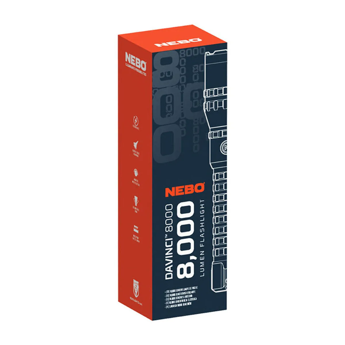 Lampe torche led rechargeable nebo davinci tm 8000 8000 lm s792280836. Bienvenue dans la famille Diaytar. Ici, on ne parle pas de clients, mais de co-créateurs d'un quotidien meilleur.