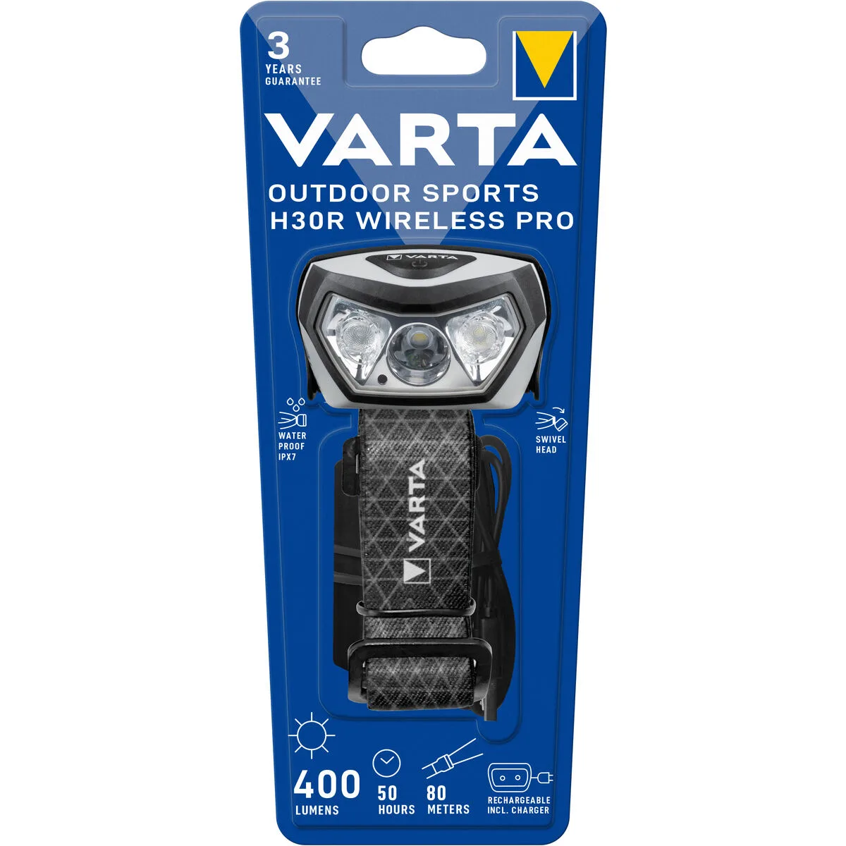 Lampe torche varta sports h30r pro s044808286. Votre vie, simplifiée et stylisée par Diaytar et sa collection de produits essentiels et innovants