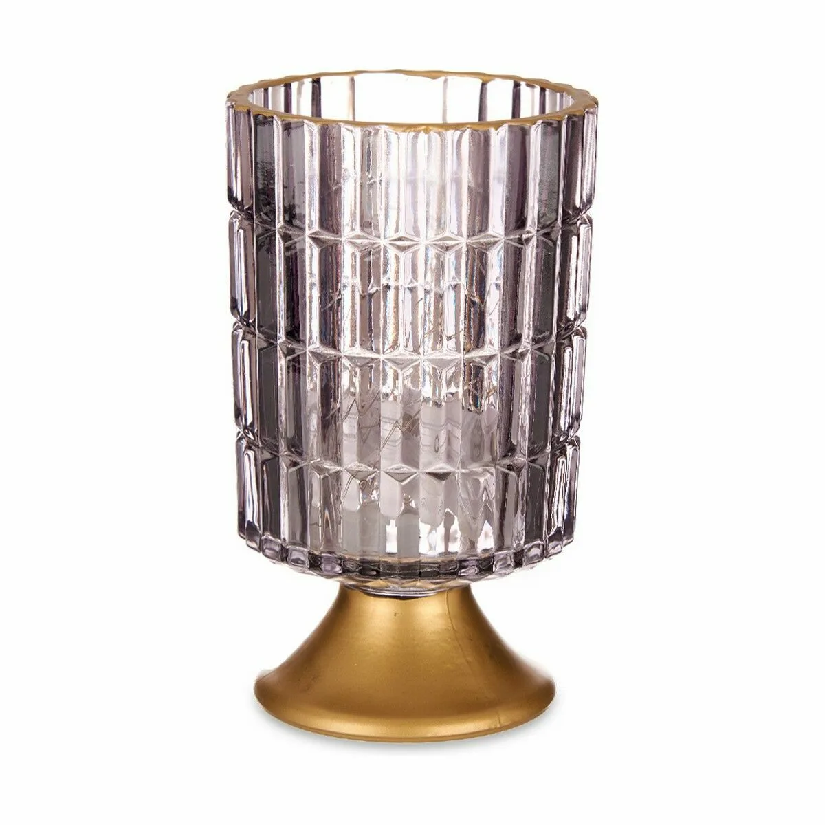 Lanterne a led gris dore verre 10 7 x 18 x 10 7 cm 6 unites s362677985. Diaytar, c'est la rencontre parfaite entre modernité et authenticité.