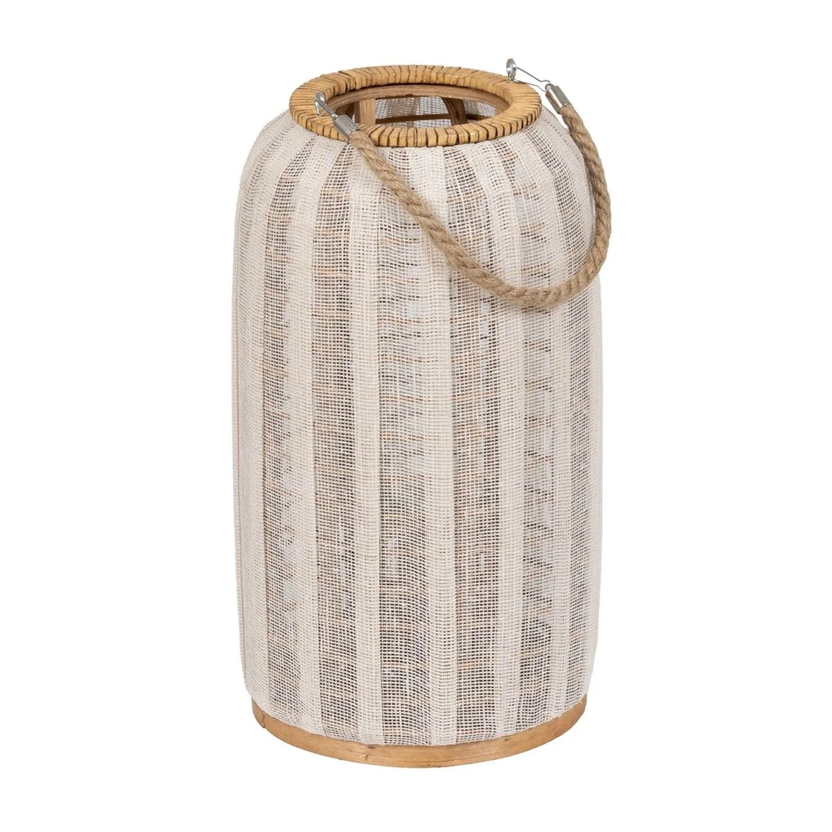 Lanterne beige naturel bambou verre 25 x 25 x 45 cm s880608722. Diaytar s'adresse aux esprits modernes en quête de produits qui allient performance technologique et design épuré