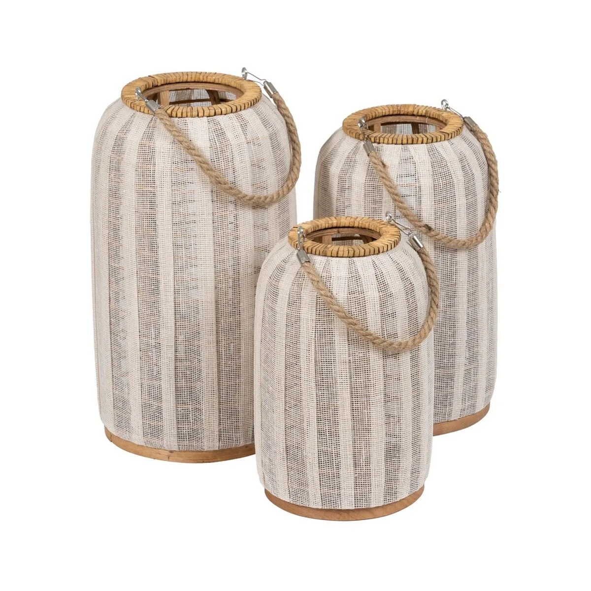 Lanterne beige naturel bambou verre 25 x 25 x 45 cm s880608767. Diaytar, une vision du shopping en ligne où chaque catégorie de produits, de la high-tech au généraliste, est traitée avec excellence