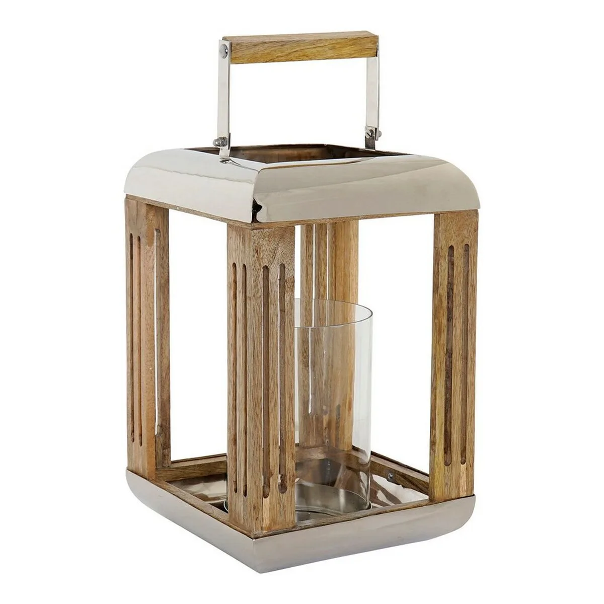 Lanterne dkd home decor argent metal verre 23 x 23 x 36 cm s301403798. Pour vous, nous avons créé Diaytar : l'antidote à la monotonie shopping, une injection régulière de produits novateurs.