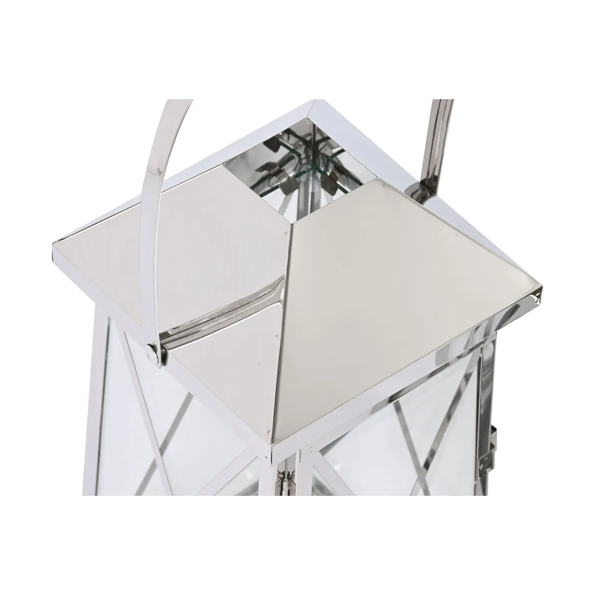 Lanterne home esprit argente verre acier chrome 20 x 20 x 48 cm 3 pieces s305574195. Chez Diaytar, nous ne vendons pas que des produits, nous proposons des solutions, du rêve et un peu de magie au quotidien