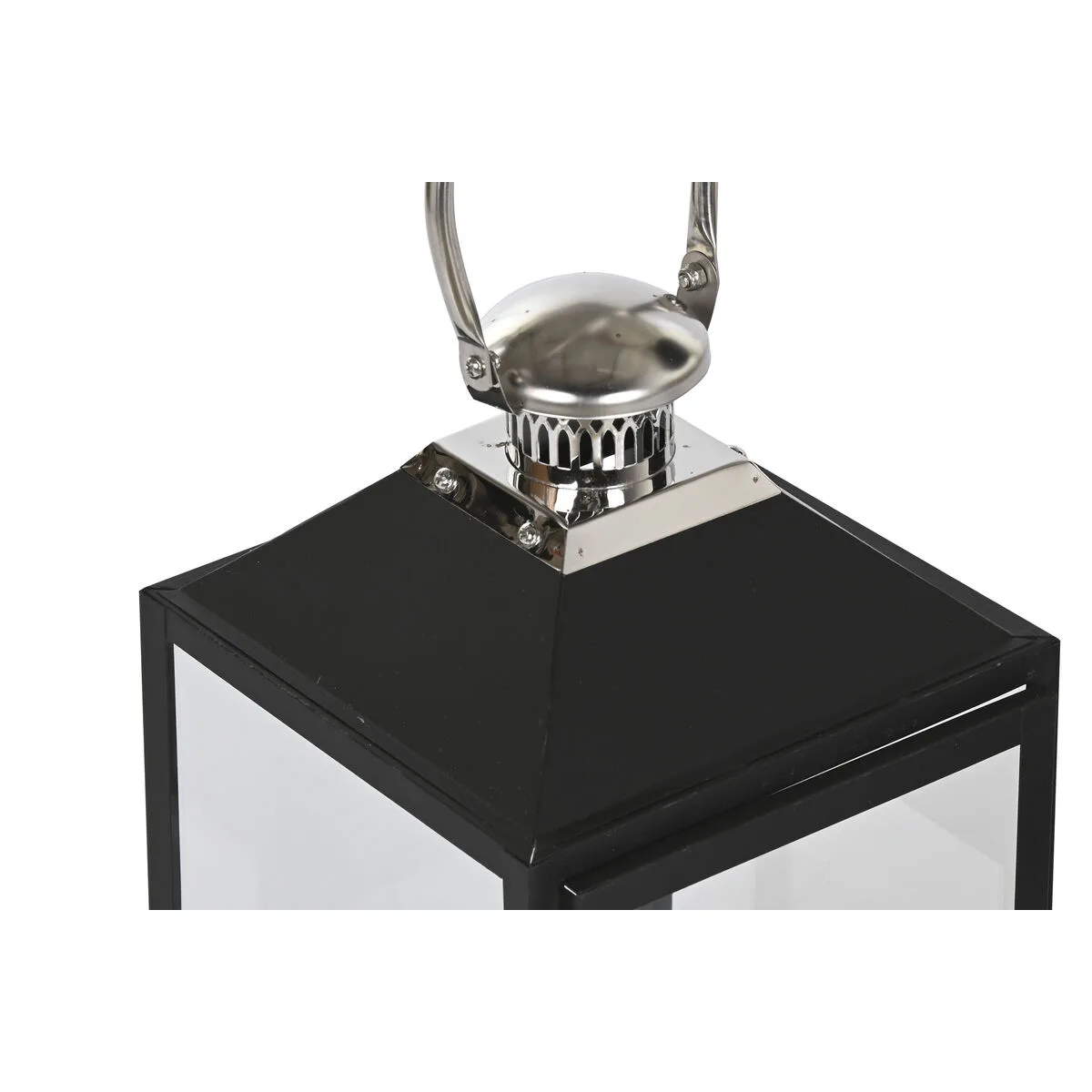 Lanterne home esprit noir argente verre acier 18 x 18 x 41 cm 2 pieces s305574362. Diaytar révolutionne votre façon de faire du shopping en ligne !