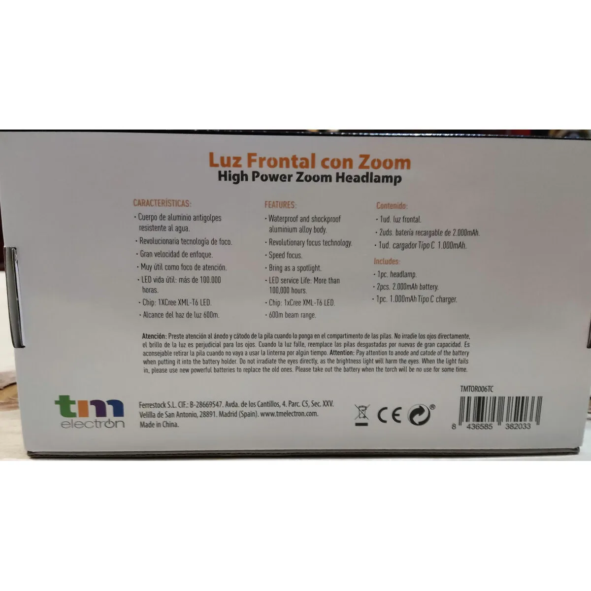 Lanterne led pour la tete tm electron noir 10 w s650423789. L'aventure Diaytar, c'est celle d'une équipe passionnée qui déniche pour vous les perles rares du marché généraliste