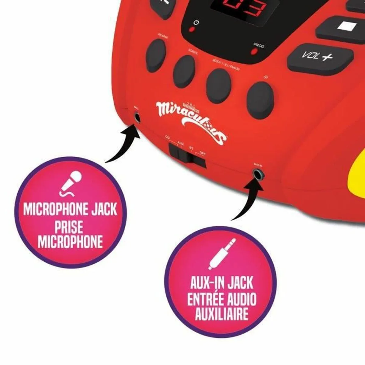 Lecteur cd mp3 lexibook miraculous bluetooth 5 0 rouge s715609325. Nous avons créé Diaytar pour être le point de repère dans le paysage souvent confuse du e-commerce généraliste.