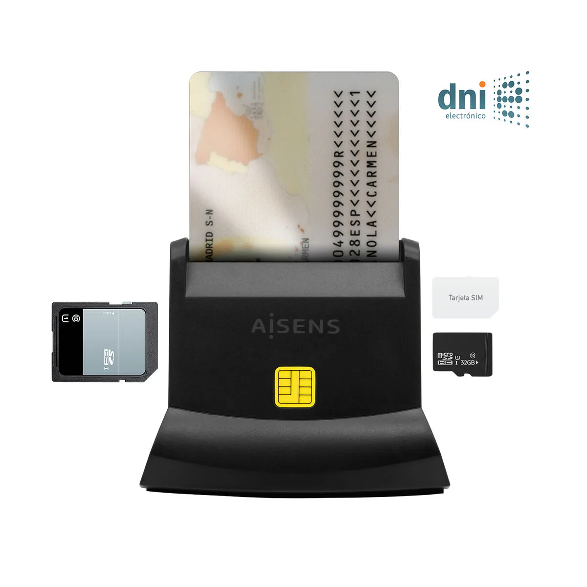 Lecteur de cartes dni sip aisens ascr sn04csd bk noir s990097029. Notre algorithme préféré chez Diaytar ? L'humain. Car rien ne remplace le coup de cœur pour un produit exceptionnel.