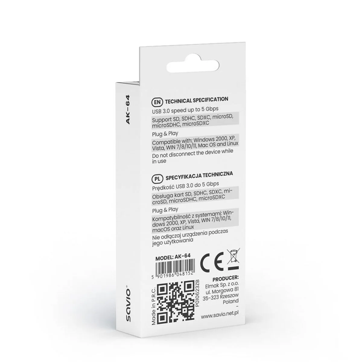 Lecteur de cartes externe savio ak 64 noir s914119432. Diaytar, c'est l'assurance de produits qui durent, tant dans leur construction que dans leur style intemporel.