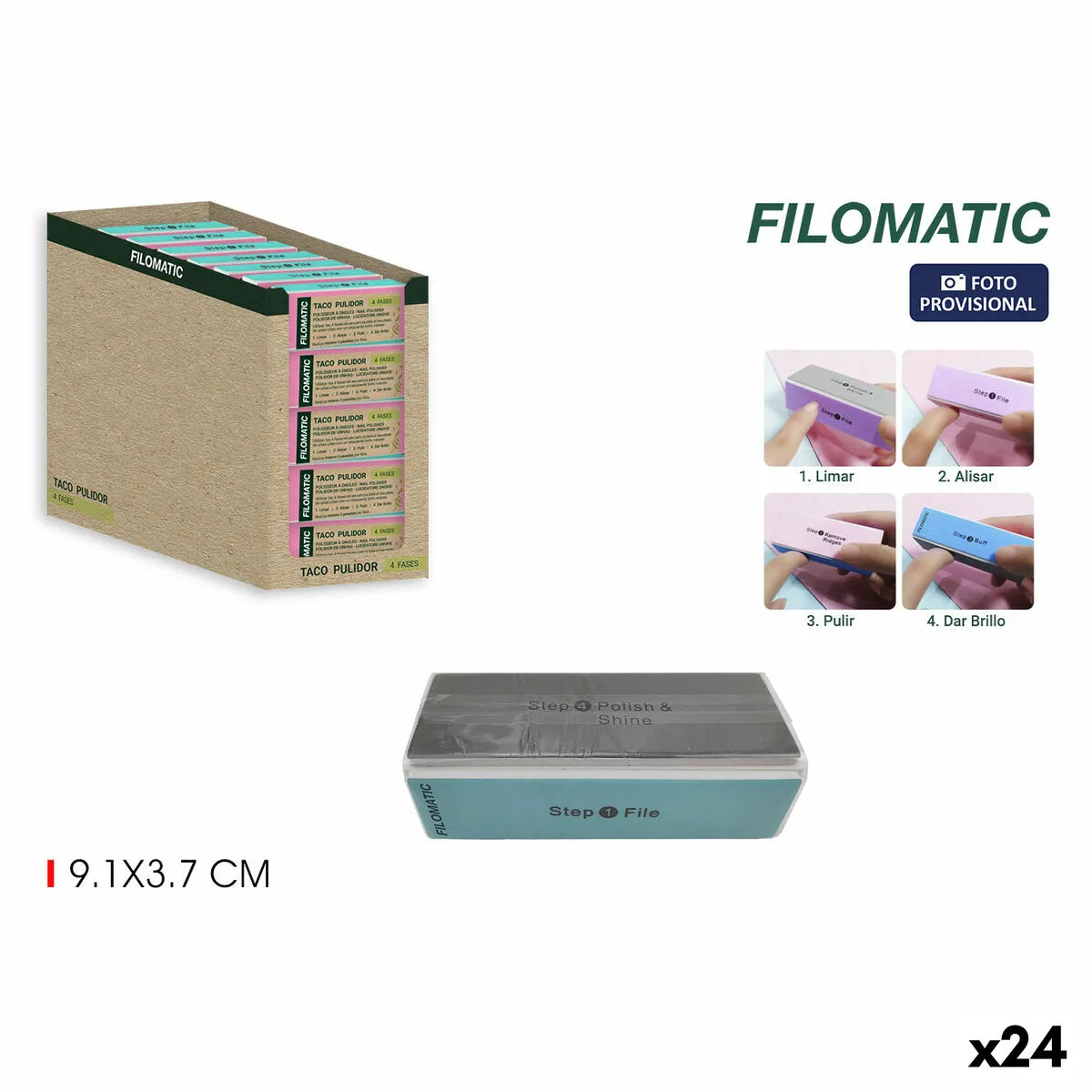 Lime a ongles filomatic multifonction 24 unites s222609496. Votre style, votre personnalité, nos produits : bienvenue chez Diaytar !