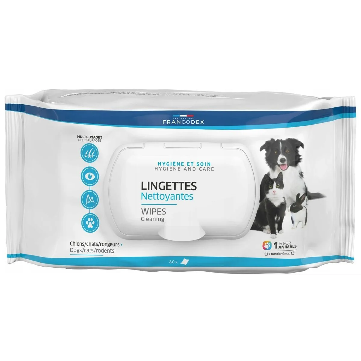 Lingettes humides pour animaux domestiques francodex fr172205 80 uds 80 unites 80 pieces s917512344. Nous sommes fiers de vous présenter Diaytar, une plateforme où l'amour du produit général et tendance est roi