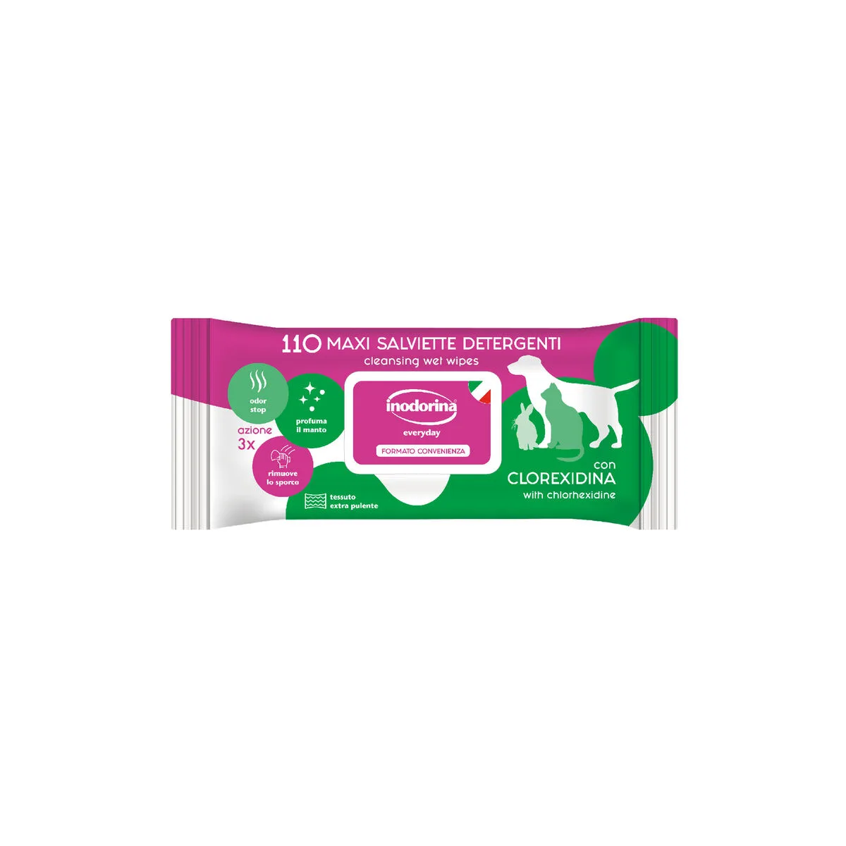 Lingettes humides pour animaux domestiques inodorina refresh 110 unites s610488293. La qualité Diaytar : un engagement, une promesse, une satisfaction garantie.