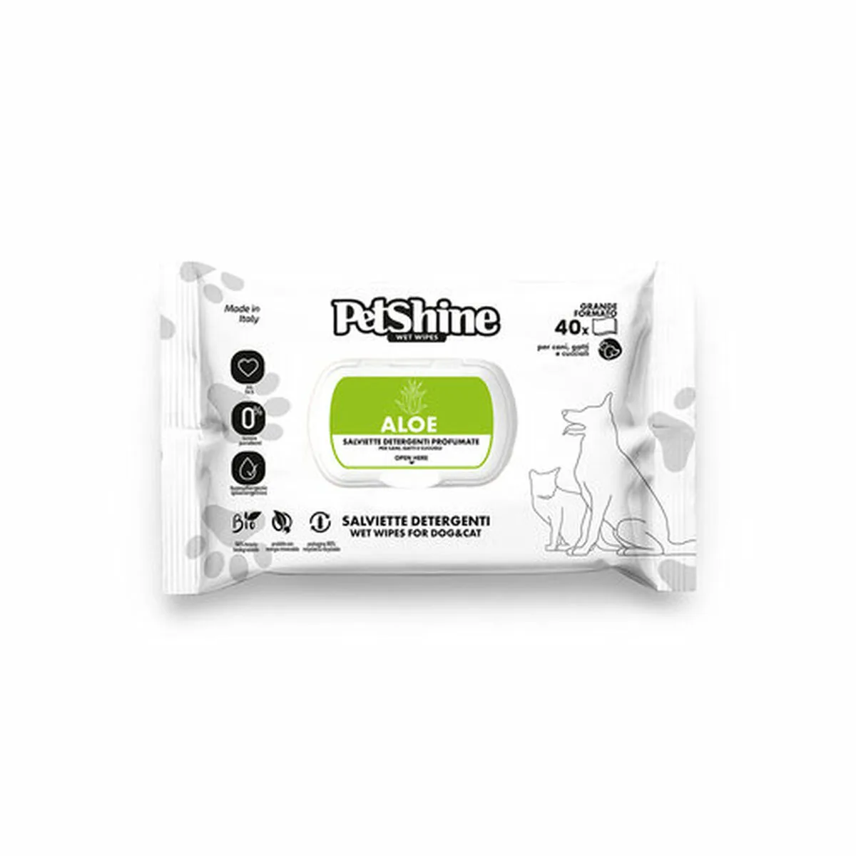 Lingettes humides pour animaux domestiques porrini aloe vera 40 unites m060333816. Diaytar - L'art de bien vivre commence ici. Découvrez nos collections exclusives.