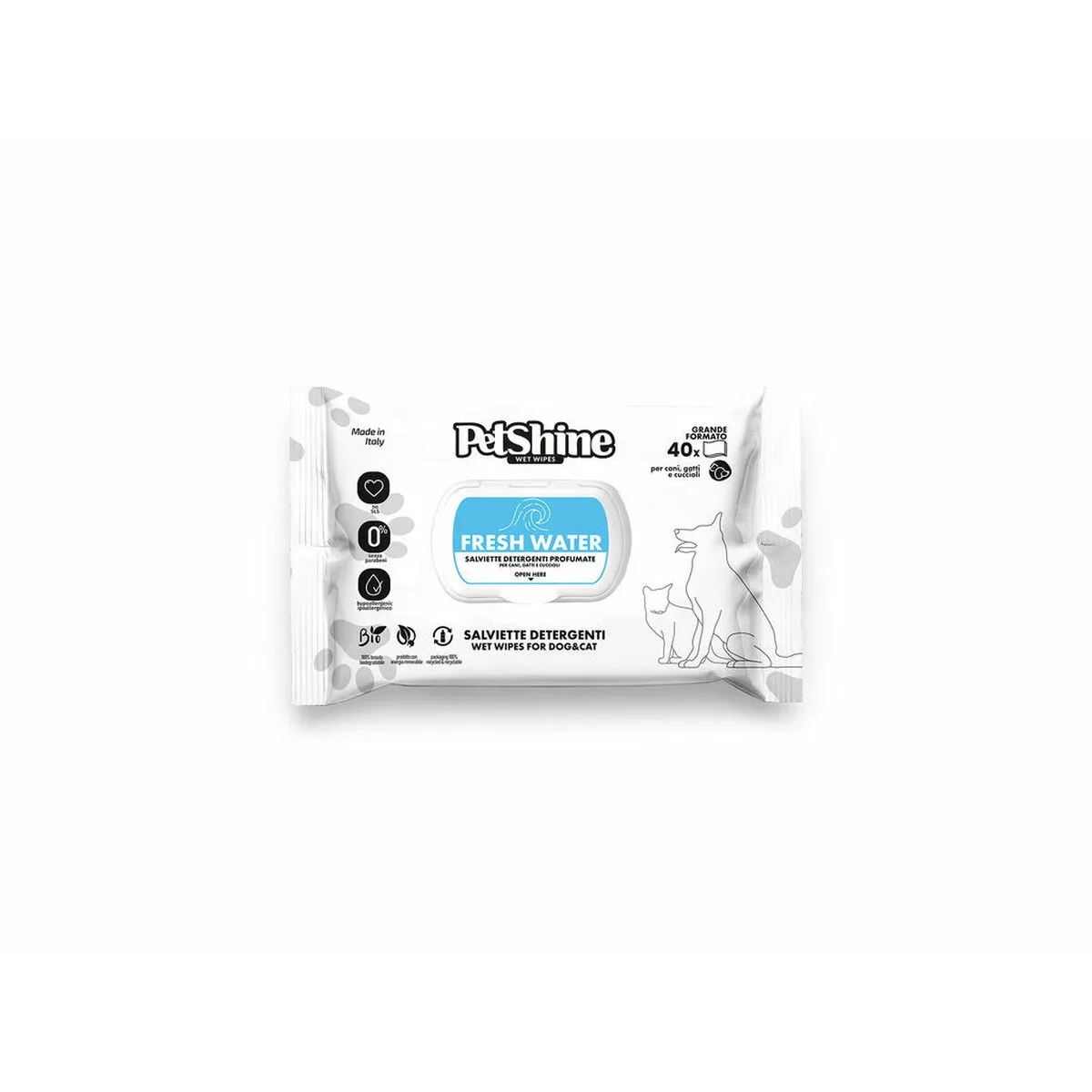 Lingettes humides pour animaux domestiques porrini fresh water 40 unites m060334027. Chez Diaytar, nous ne vendons pas que des produits, nous proposons des solutions, du rêve et un peu de magie au quotidien
