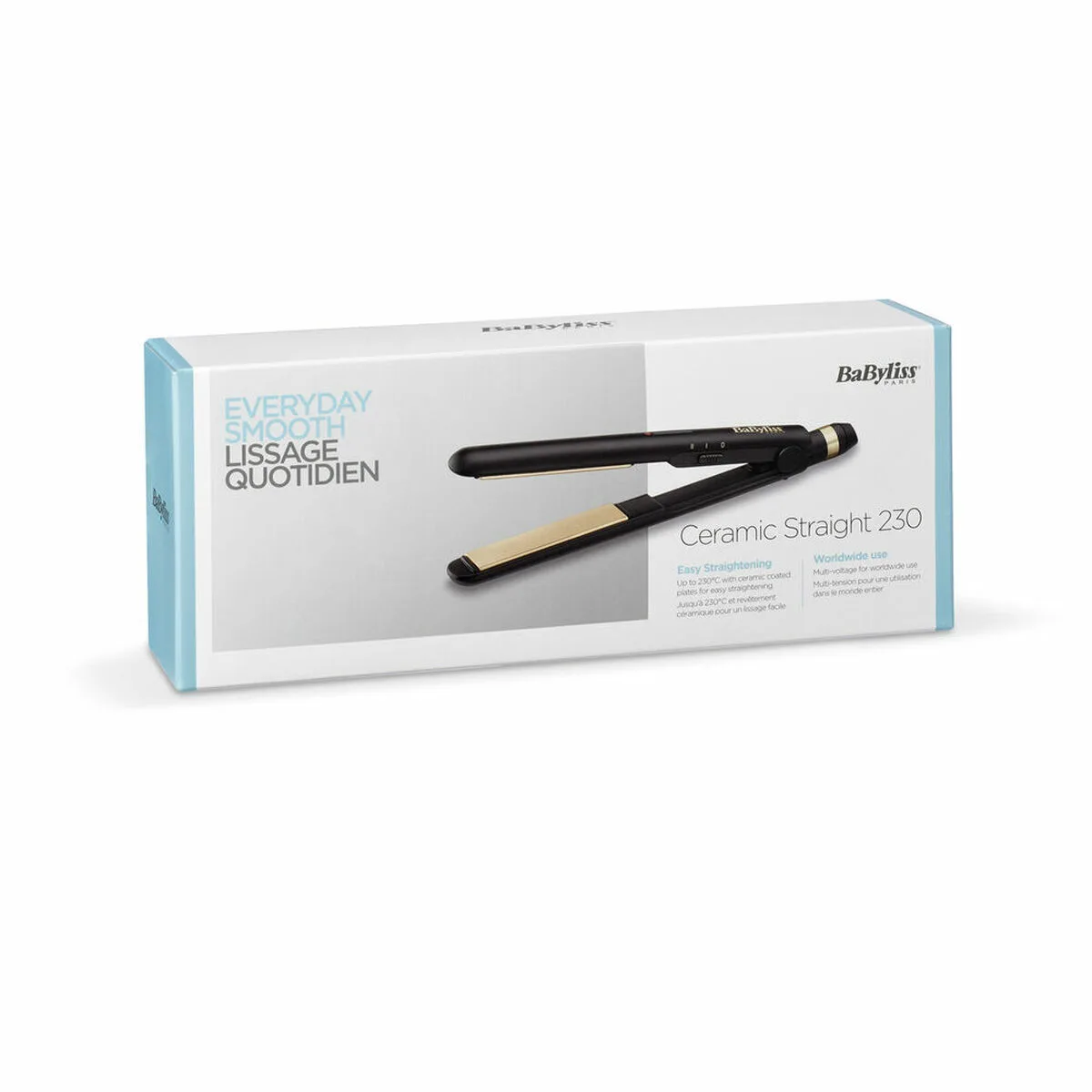 Lisseur a cheveux babyliss ceramic straight 230 s044912318. Diaytar s'adresse à tous ceux qui considèrent que le choix d'un produit, même basique, est une expression de leur personnalité