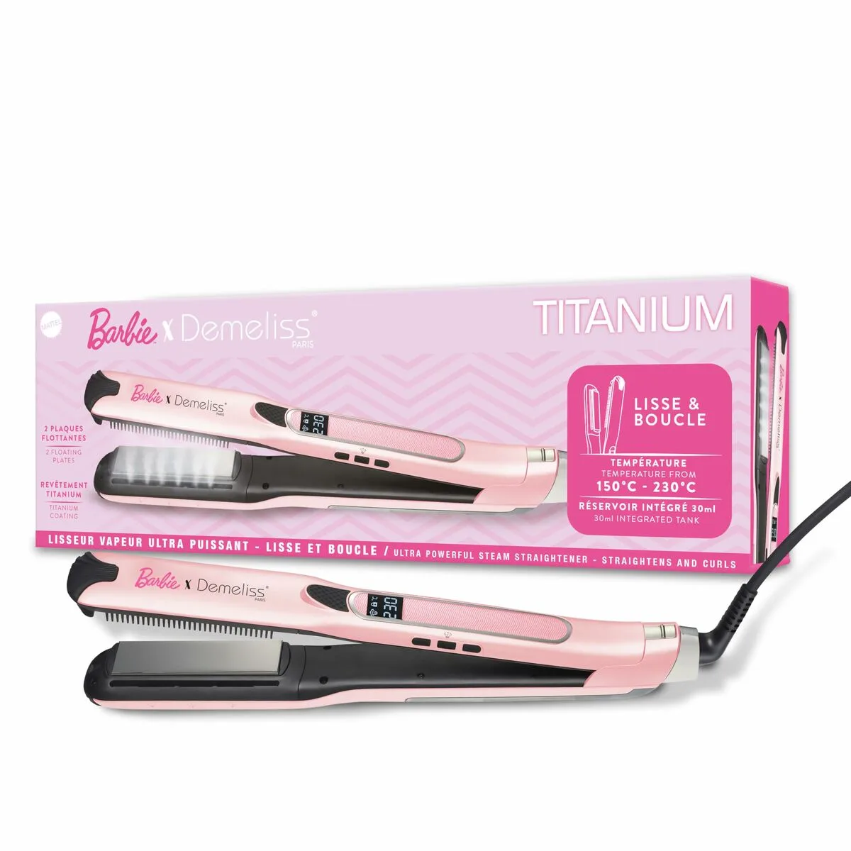 Lisseur a cheveux demeliss barbie edition titanium v2 s7101012451. Notre ambition chez Diaytar : être la source la plus fiable pour vos achats de produits généraux et high-tech tendance
