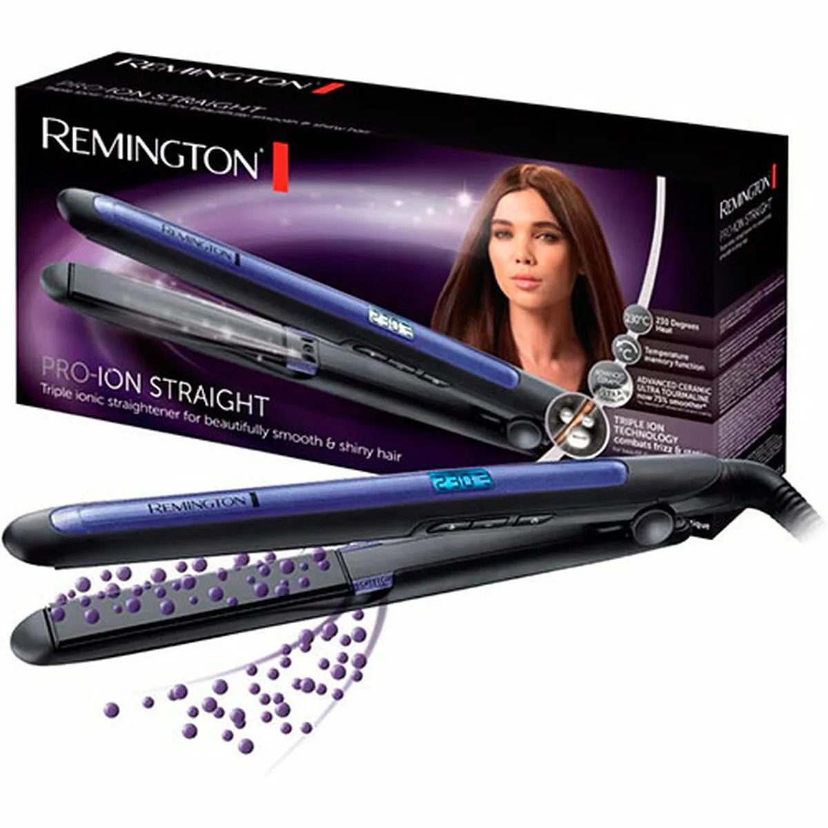 Lisseur a cheveux remington noir s650432643. Notre équipe Diaytar est une bande de dénicheurs compulsifs, toujours en quête du produit qui provoquera l'étincelle dans votre regard.