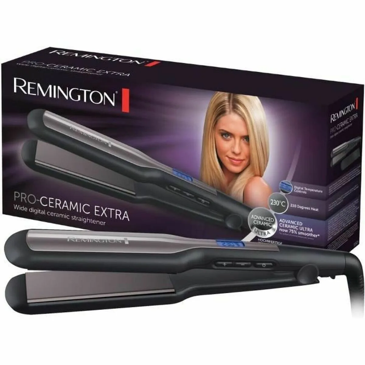 Lisseur a cheveux remington pro ceramic extra s5525 110 mm noir s650338617. Diaytar, c'est votre conseiller shopping personnel, toujours à l'affût des pépites qui correspondent à votre style de vie.