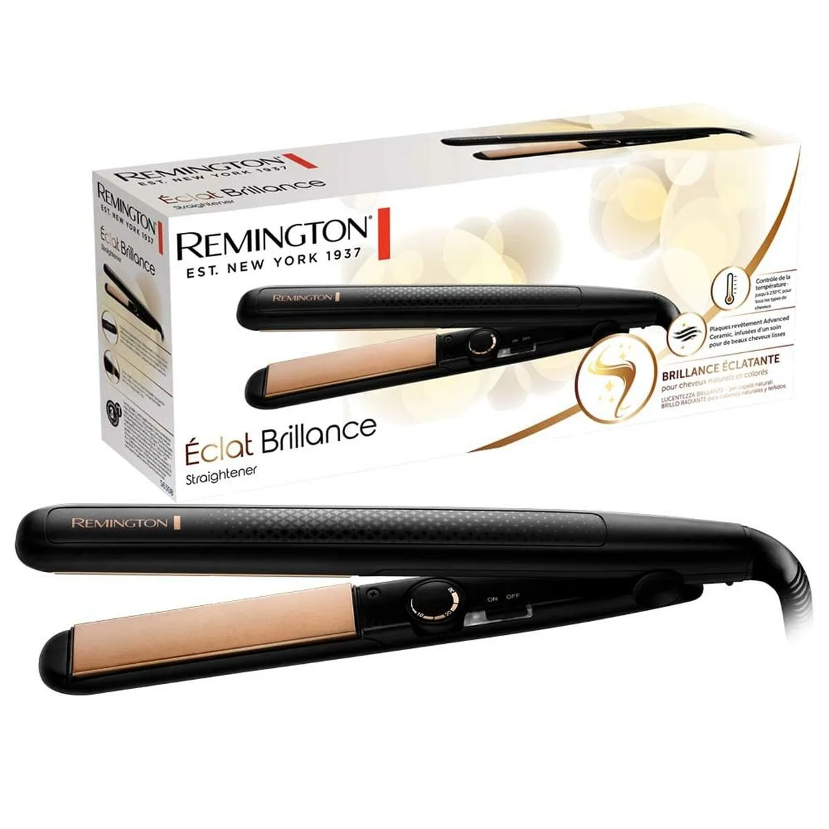 Lisseur a cheveux remington s6308 noir s044013671. Diaytar : Votre destination shopping en ligne pour découvrir les dernières tendances et produits généraux soigneusement sélectionnés