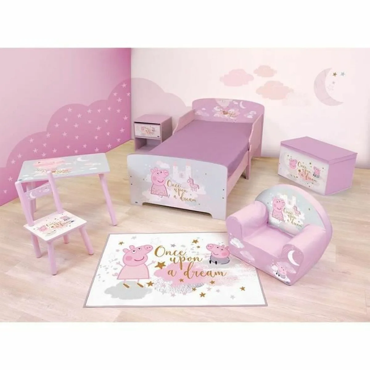 Lit fun house peppa pig 140 x 70 cm s718748432. L'aventure Diaytar, c'est celle d'une équipe passionnée qui déniche pour vous les perles rares du marché généraliste