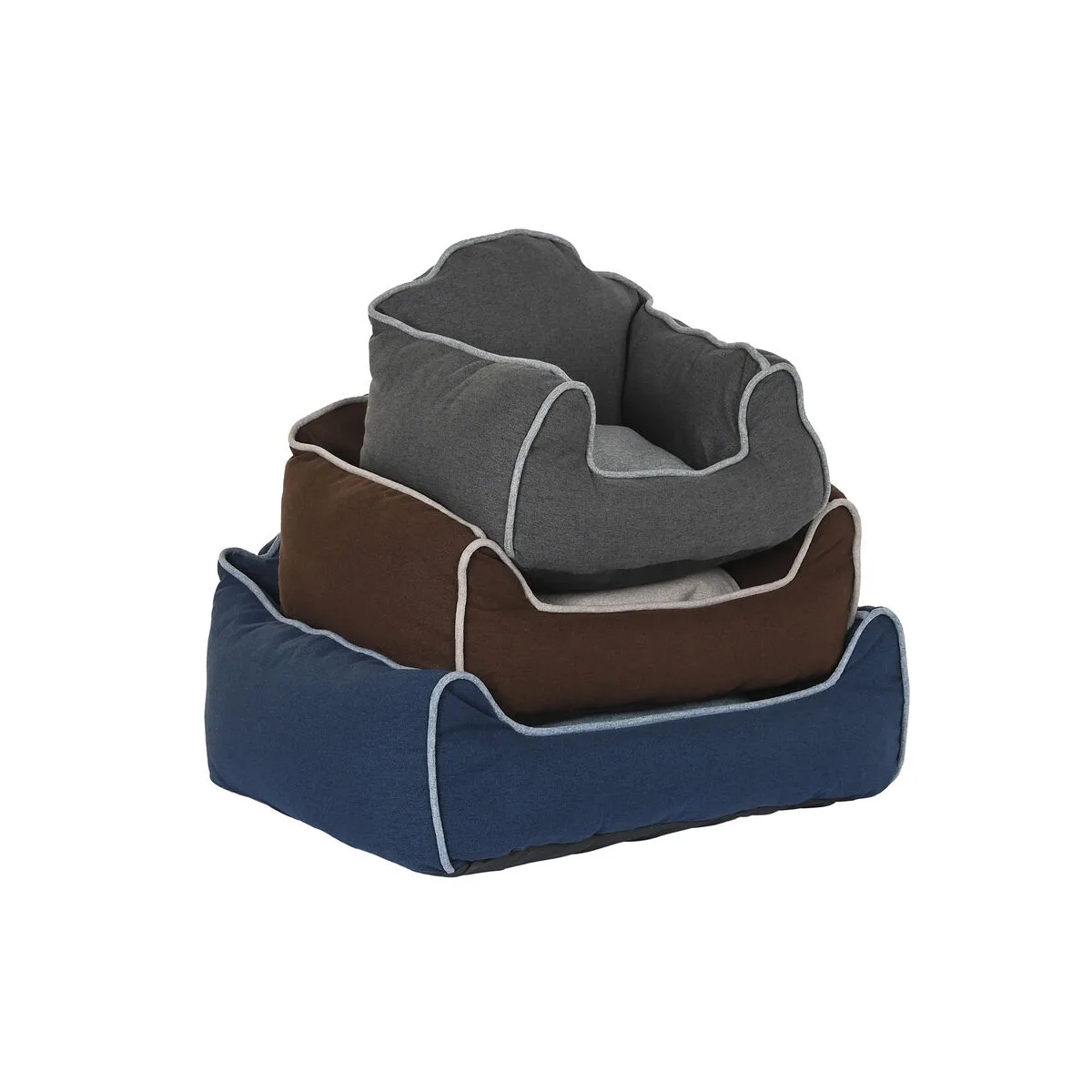 Lit pour animal domestique dkd home decor bleu marron gris 72 x 61 x 34 cm s304497837. Diaytar, c'est la certitude de dénicher la perle rare, qu'il s'agisse d'un produit électronique de pointe ou d'un accessoire tendance
