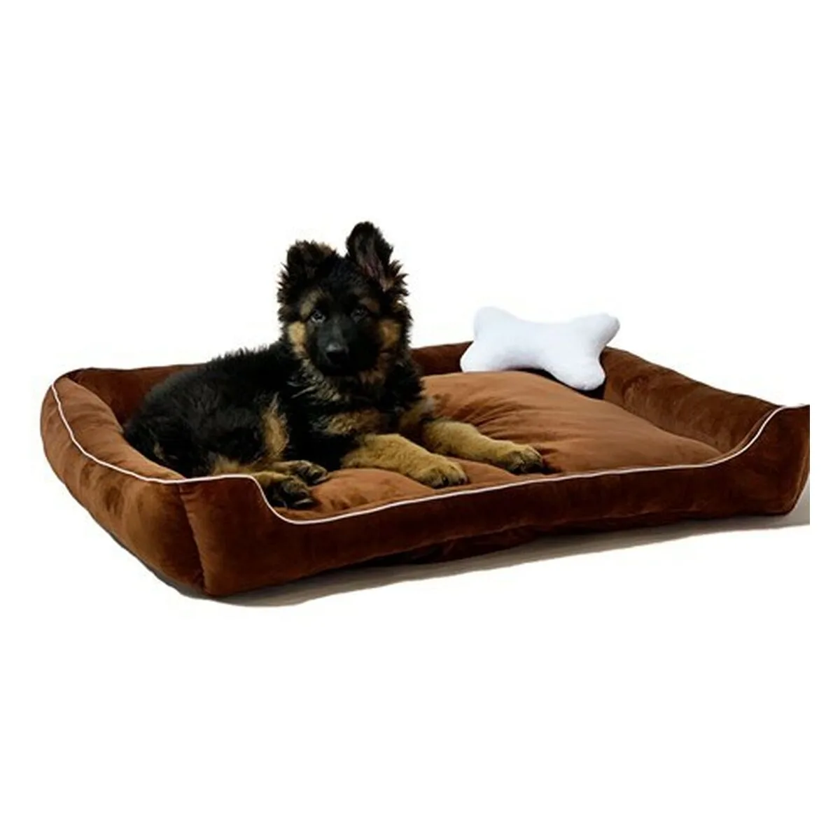 Lit pour animal domestique go gift bronze 95 x 95 x 70 cm s914241776. Bienvenue dans l'écosystème Diaytar, où chaque produit a été pensé pour s'intégrer parfaitement dans votre vie moderne