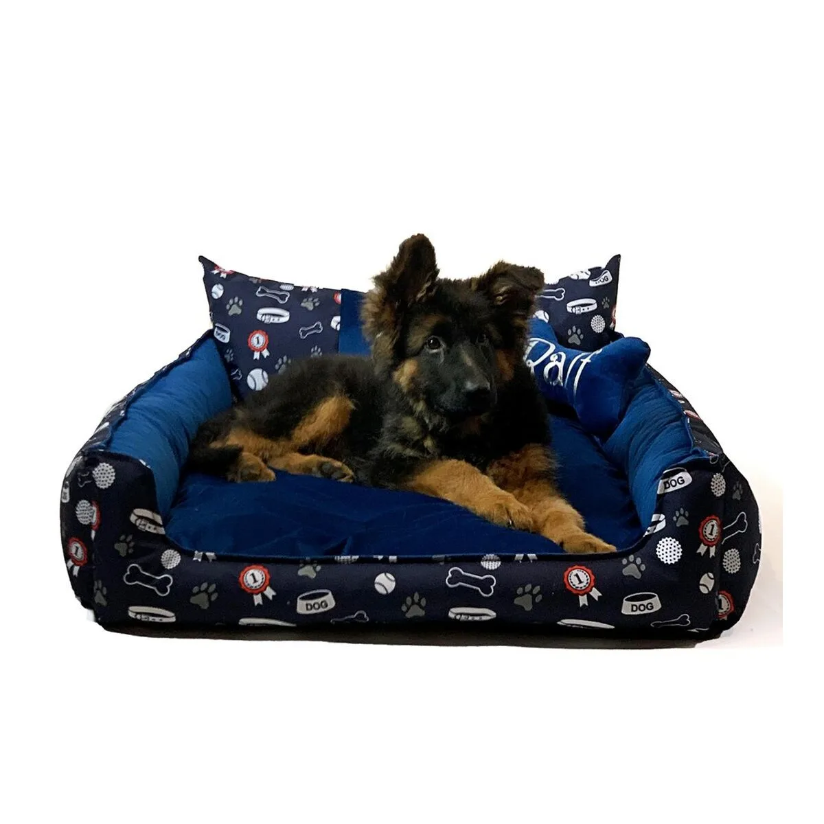 Lit pour animal domestique go gift l bordeaux 90 x 16 x 50 cm s914141686. Diaytar - L'art de bien vivre commence ici. Découvrez nos collections exclusives.