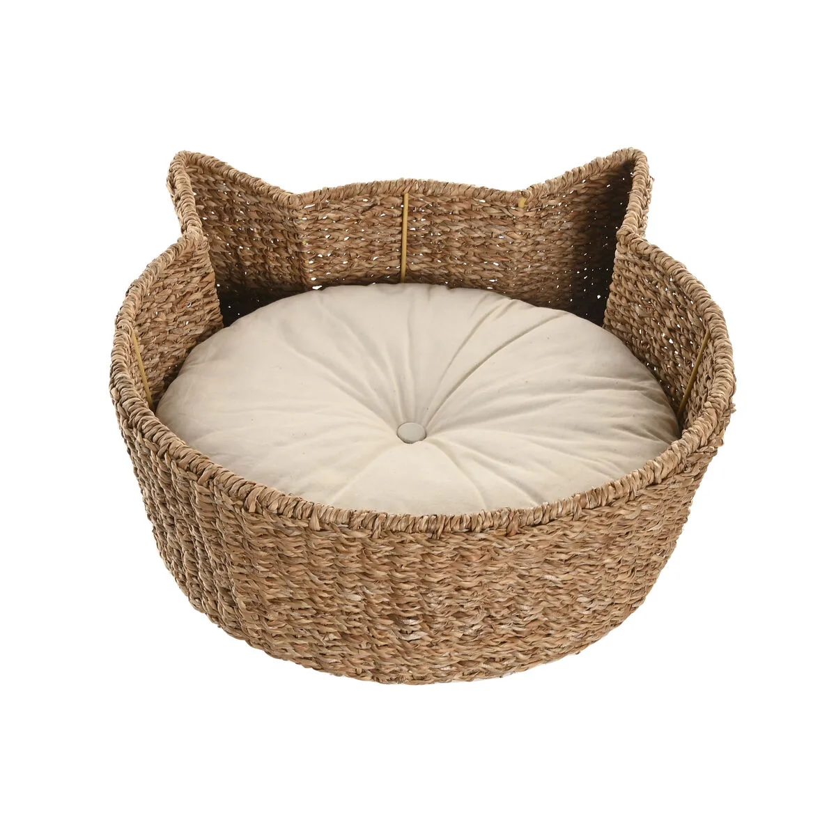 Lit pour animal domestique home esprit blanc naturel fibre naturelle 55 x 45 x 18 cm s306146157. Diaytar, c'est le hub où se connectent les créateurs de produits géniaux et les clients qui les attendaient sans le savoir.