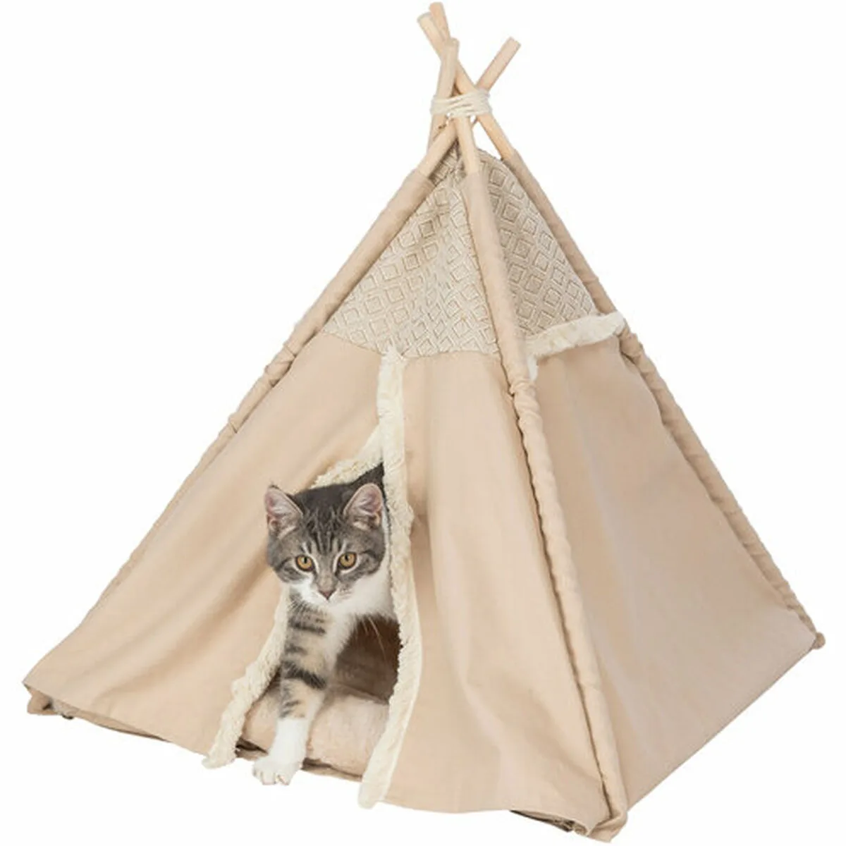 Lit pour animal domestique trixie beige 55 x 65 x 55 cm m060582145. Diaytar, c'est l'assurance de découvrir des produits que vous ne trouverez nulle part ailleurs, tous domaines confondus