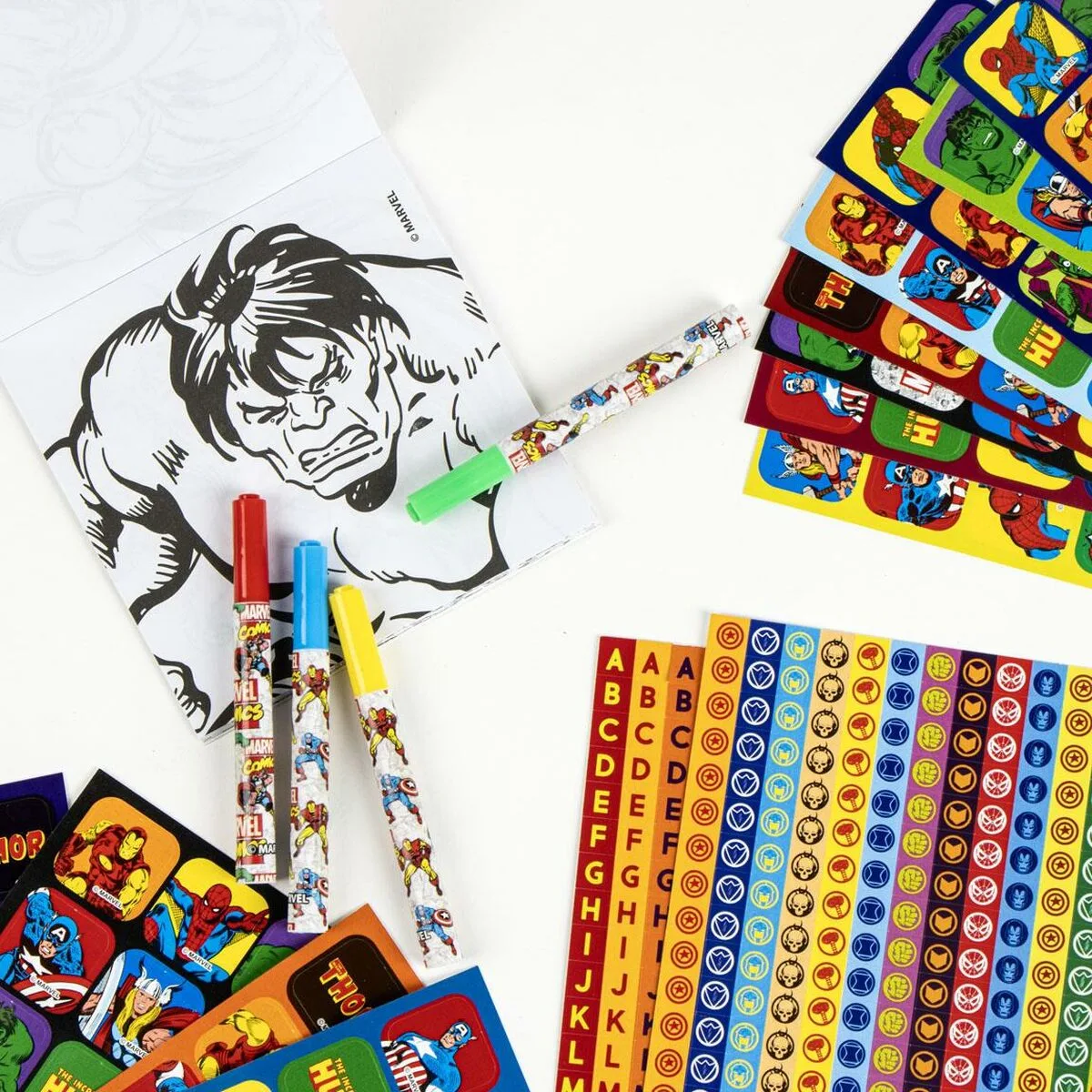 Lot d autocollants marvel multicouleur 41 x 58 x 3 cm s074345449 Lot d autocollants marvel multicouleur 41 x 58 x 3 cm s074345449. Notre mission : éradiquer le superflu pour ne vous proposer que l'essentiel... mais en beaucoup plus stylé. Bienvenue chez Diaytar.