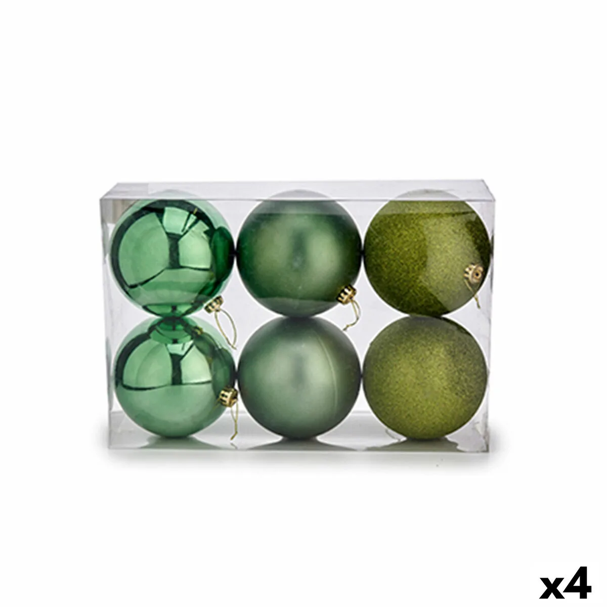 Lot de boules de noel krist 00743 vert 4 unites s362248641. Notre mission chez Diaytar : démocratiser l'accès aux produits extraordinaires, sans rogner sur le design ou la qualité.