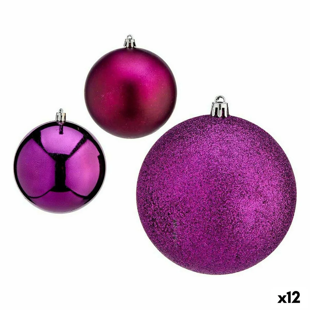 Lot de boules de noel krist 00835 violet plastique 12 unites s362764572. Diaytar : La boutique qui réunit qualité, tendance et prix accessibles sous un même toit.